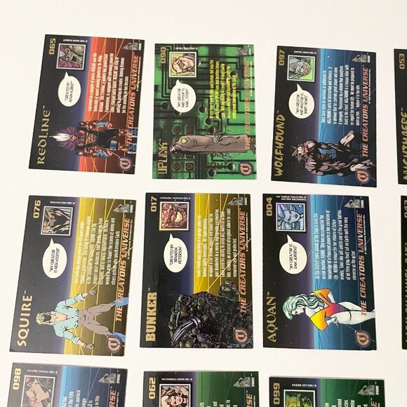 Vintage 1993 Lot of 46 Dynamic The Creators Universe Cards - Picture 8 of 16